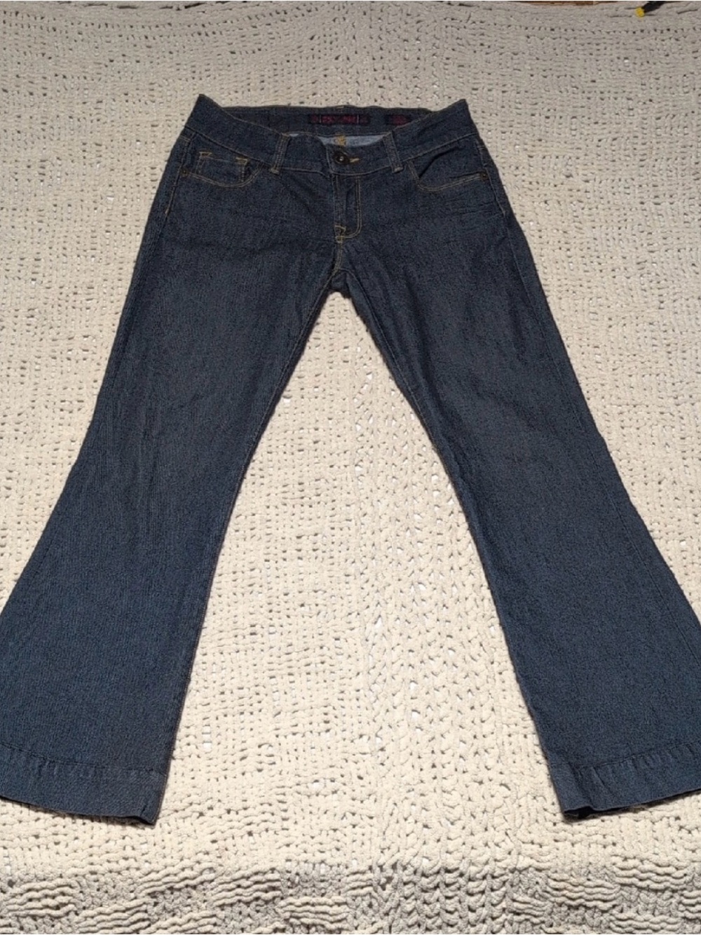 Women's Dark Blue Bootcut Jeans